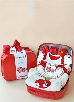 Buy Baby Gift Box Baby Red Peace Blessing Gift in Saudi Arabia