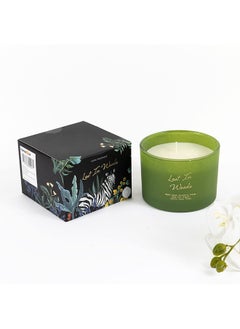 اشتري Safari Lost in Woods Jar Candle, White - 280g في الامارات