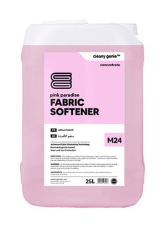 Buy Long-Lasting Fabric Softener Concentrate Liquid - Pink Paradise Fragrance 25L in UAE