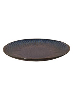 اشتري Gallery Dinner Plate Blue 26 cm في الامارات