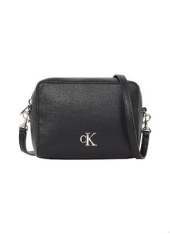 Buy Women's Crossbody Bag, Black - Recycled Polyester in Saudi Arabia