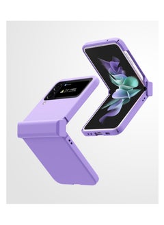 اشتري Protective Case Cover For Samsung Z Flip4 Purple في السعودية