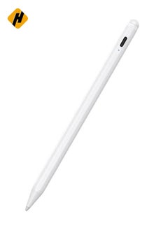 اشتري قلم القلم السعوي للهاتف اللوحي اللمس قلم الشاشة لنظام Android/iOS Apple ipad tablet Samsung Stylus Pen Pencil Draw (White) في الامارات