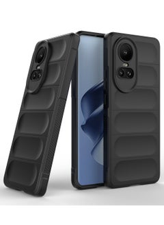 Buy GOLDEN MASK Compatible With Oppo Reno10 /Reno10 Pro Magic Case ShockProof (Black) in Egypt