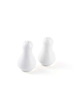 Buy Porcelain Ivory Salt & Pepper Set in UAE