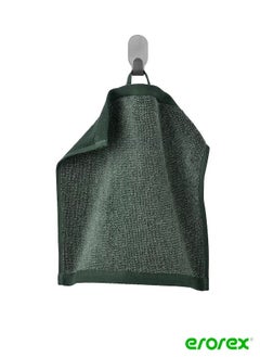 Buy Washcloth dark green 30x30 cm in Saudi Arabia