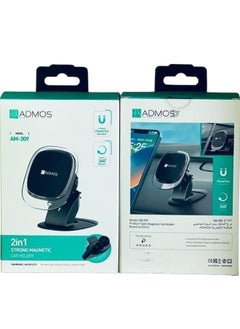 Buy 2 in1 Magnetic Car Holder For all Smartphones in Saudi Arabia