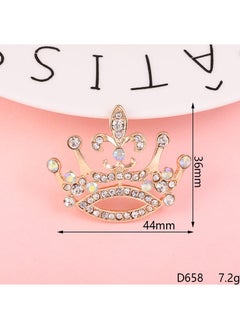 اشتري Crown Series Letter Pearl DIY Phone Case Decor Kit D658-AB Diamond Crown في السعودية