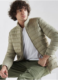 اشتري Quilted Zip Through Bomber Jacket في السعودية