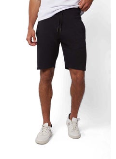 Buy Casual Modern Fit Cotton Sweat Shorts in Egypt