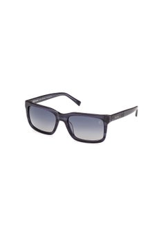 اشتري Men's Rectangular Shape Acetate Sunglasses TB0002190D57 Lens Size: 57 Millimeter - Blue/Horn في السعودية