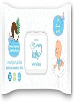 اشتري Easy Care Baby Wipes, Coconut Scent, 120 Wipes في مصر