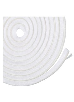 Buy Brush Weather Seal Strip for Sliding Windows/Doors Frame Side, Pile Self Adhesive Weatherstrip Seal Tape for Door Draft Stopper, SoundProof Winter Insulation, Size (9mm*9mm, White) in Saudi Arabia