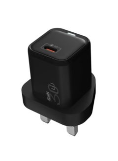 Buy Vyvylabs Mini size GaN Fast Charger 30W C Black in UAE