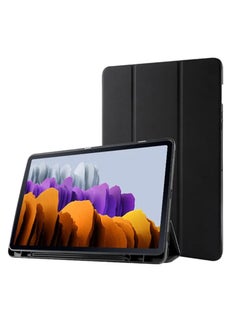 Buy Samsung Galaxy Tab A8 10.5" Case with pen holder flexible silicone case auto sleep & wake features in UAE