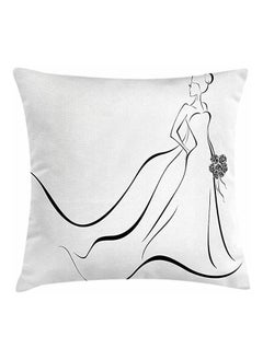 اشتري Wedding Throw Pillow Cushion Cover, في مصر