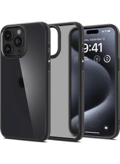 Buy Ultra Hybrid Designed for iPhone 15 Pro Case Shockproof Dust-Proof Strong Durable Heavy Duty Full Body Rugged in UAE