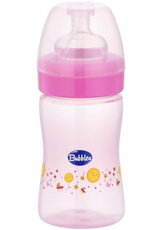 Buy Bubbles classic feeding bottle rose 180ml in Egypt