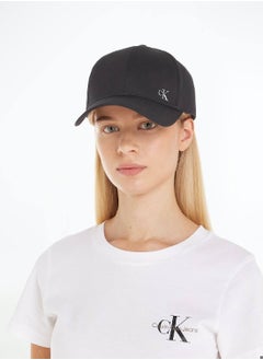 Buy Women's Seasonal Patch Cap - Cotton, Black in UAE