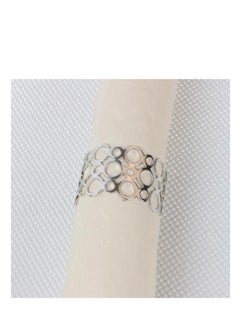 Buy Napkin Rings Set of 12 (silver) in Egypt