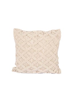 اشتري Snowy Tassel Cushion في مصر