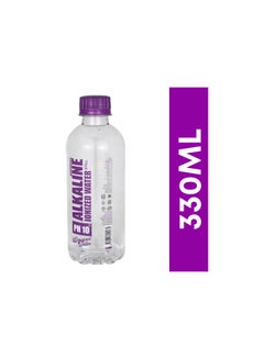 اشتري 330ml Designer Water Alkaline Drinking Water pH10 – the ideal option for those seeking superior taste and nutrition! PACK OF 24 في الامارات