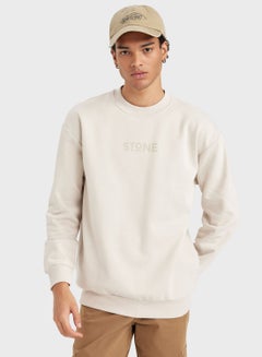 Buy Stone Printed Sweatshirt in Saudi Arabia