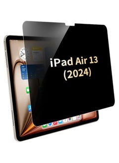 Buy Privacy Screen Protector Compatible with iPad Air 13 Inch (M2) 2024/ iPad Air 6th Generation, Anti-Spy 9H Tempered Glass, Anti-Scratch, Bubbles Free in Saudi Arabia