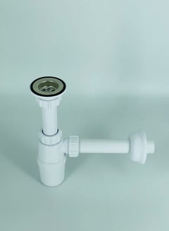 Buy Bottle Trap Kitchen Sink Waste Trap Drain Tube 1 1/2 Inch - Made in UAE in UAE