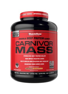 Buy Carnivor Mass Anabolic Beef Protein Gainer Chocolate Peanut Butter Flavor 5.9 Lbs. in UAE