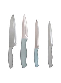 Buy Auroware 4 Piece Kitchen Knife Set Sharp Stainless Steel 4 Deferent set Utility Knife Professional Kitchen Knife Set for Home Use in UAE