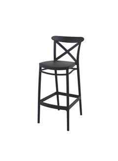 اشتري Jilphar Furniture Cross Back High Bar Chair JP1400A في الامارات