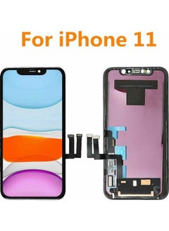 Buy LCD Display Touch Screen Digitizer Assembly Parts Replacement For Apple iPhone 11 Black in Saudi Arabia