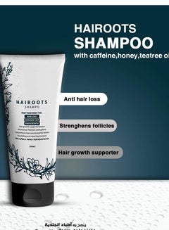 اشتري Hairoots Shampoo Deep Treatment For Hair Loss Damaged Hair Hair Growth 200Ml في مصر