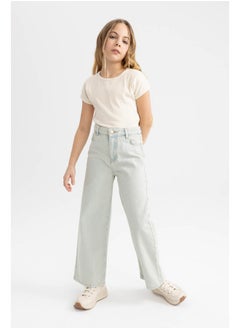 Buy Girl Wide Leg Denim Trousers in Egypt