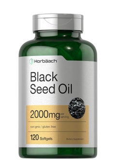 Buy Black Seed oil 2000mg 120 Softgels in UAE