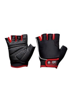 Buy Training Gloves Black/Red P10 in Saudi Arabia