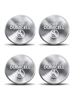 Buy 4 Pieces CR2025 3V Lithium Coin Batteries in Saudi Arabia