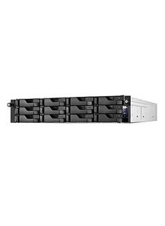 Buy Asustor Lockerstor 12RD AS6512RD - 12 Bay NAS, Quad-Core 2.1GHz CPU, 2.5GbE Port, 8GB RAM DDR4, 2U Rackmount Server with redundant Power Supply (Diskless) in UAE