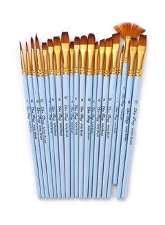 Paint Brushes Set, 20 Pcs Paint Brushes for Acrylic Painting, Oil