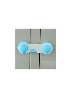 Buy Multi functional child safety lock to protect childrens cabinet refrigerator door drawers and toilet lock in Egypt