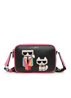 Buy Karl Lagerfeld Maybelle Double Zip Charm Crossbody in UAE