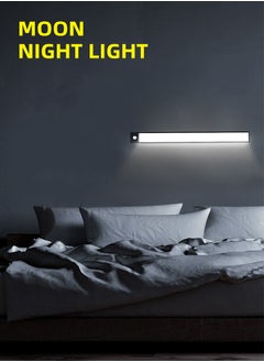 Buy Rechargeable 40-LED Motion Sensor Under Cabinet Lights for Kitchen and Stairs in Saudi Arabia