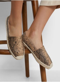 Buy Snake Effect Espadrile in UAE