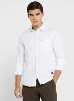 Buy Thomas Scott Men Classic Slim Fit Flannel Casual Shirt in UAE