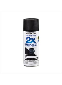 Buy 334020 Painter's Touch 2X Ultra Cover Spray Paint, 12 oz, Flat Black in UAE