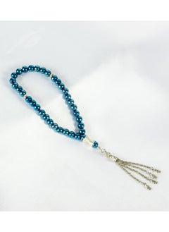 Buy Blue Hematite Stone Prayer Bead of 33 Beads and High Quality Tassel in Egypt