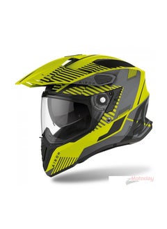 اشتري Airoh Helmet Commander Boost Yellow Matt في الامارات