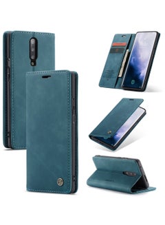 Buy CaseMe Oneplus 7 Pro Case Wallet, for Oneplus 7 Pro Wallet Case Book Folding Flip Folio Case with Magnetic Kickstand Card Slots Protective Cover - Green in Egypt