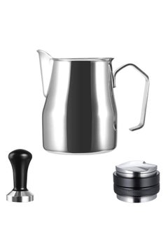 اشتري Professional Brew Tools 3 Piece Premium Coffee Set - (Coffee Dispenser + Compressor (Tamper) + Steel Evaporator في السعودية